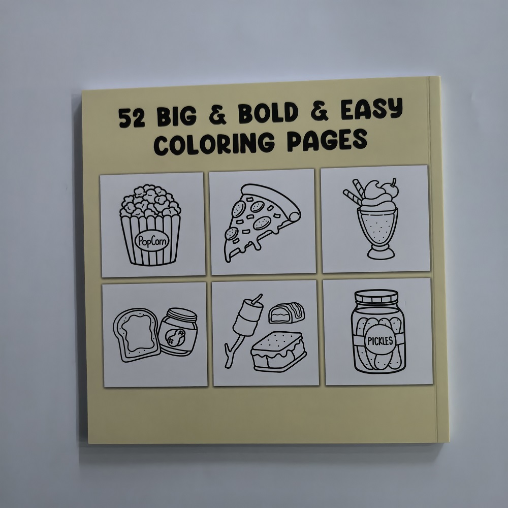성인과 어린이를 위한 음식, 음료 및 디저트 색칠책,  - Food And Snacks Coloring Book 리뷰 및 가격