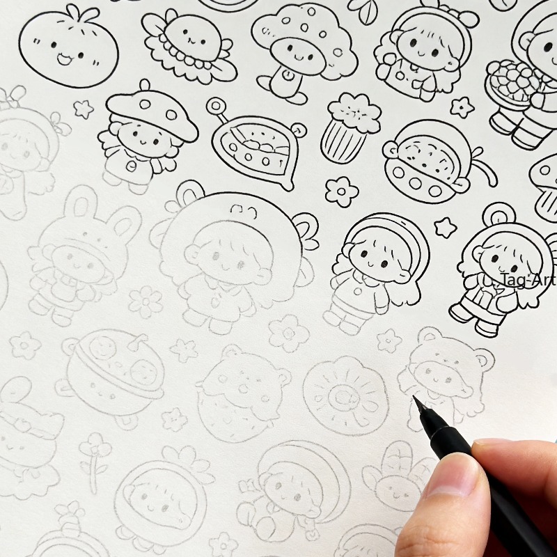 불안 해소를 위한 손 그림책, 복사선화앨범, 공룡/괴물 - Food And Snacks Coloring Book 리뷰 및 가격