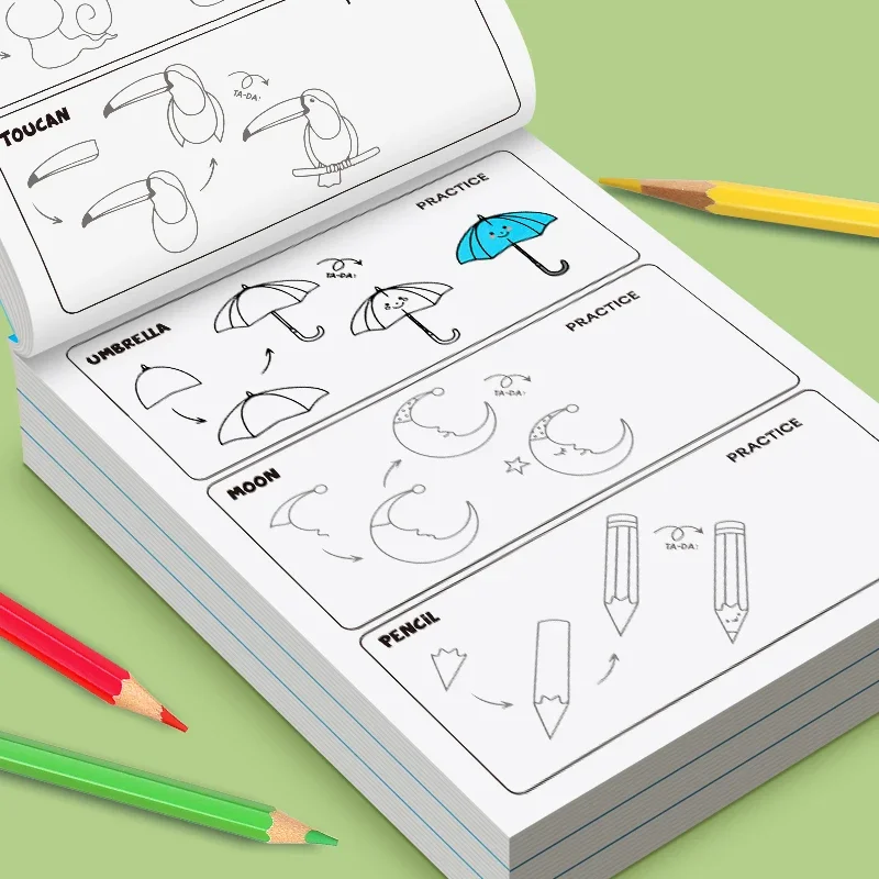 32페이지 간편한 단계별 그림 색칠 연습장 어린이들을  - Food And Snacks Coloring Book 리뷰 및 가격