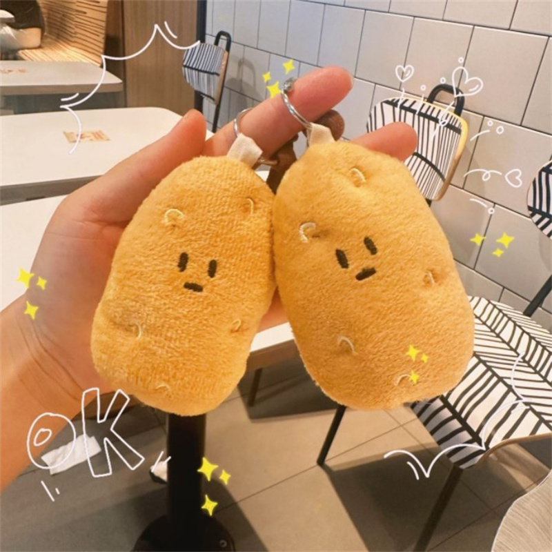봉제 작은 감자 매달려 장식 박제 만화 야채 플러시 키 - Food Zinc 리뷰 및 가격