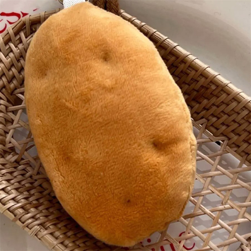 봉제 작은 감자 매달려 장식 박제 만화 야채 플러시 키 - Food Zinc 리뷰 및 가격