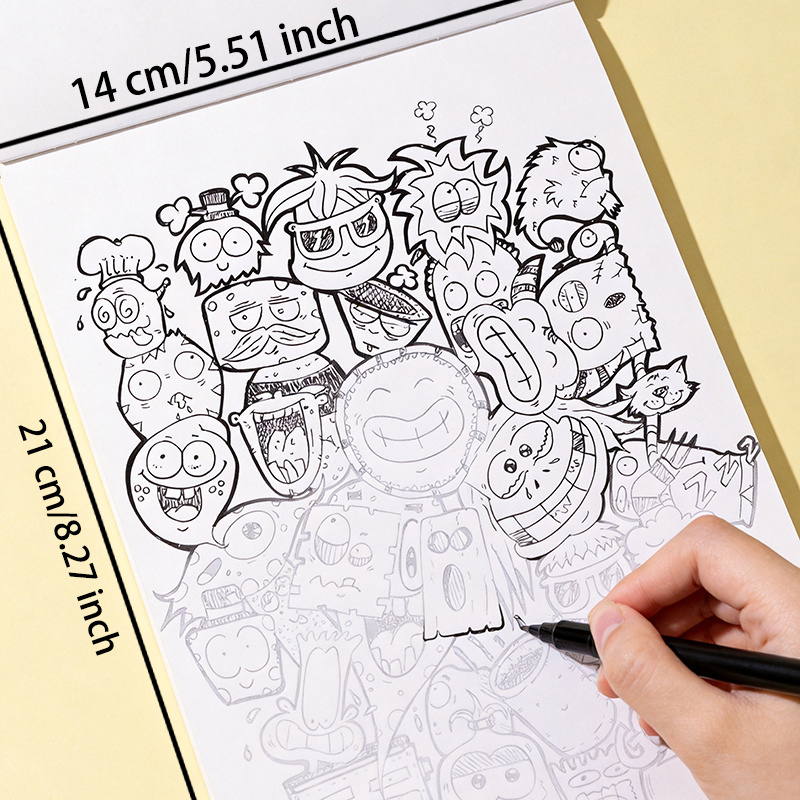 성인용 감압 및 명상용 손그림 색칠책, 꽃/인물/성/음 - Food And Snacks Coloring Book 리뷰 및 가격