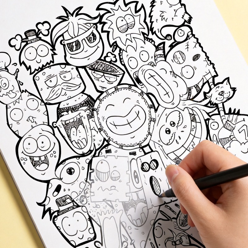 성인용 감압 및 명상용 손그림 색칠책, 꽃/인물/성/음 - Food And Snacks Coloring Book 리뷰 및 가격