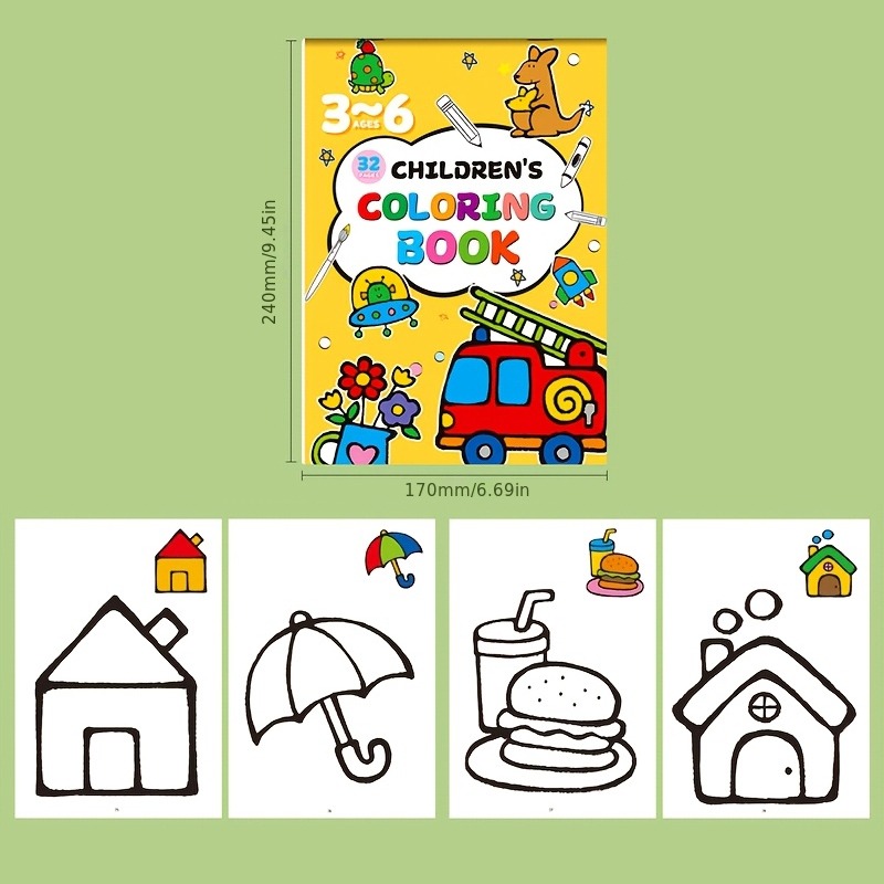어린이 그림책, 컬러 케이스, 그래피티 만화 동물, 교 - Food And Snacks Coloring Book 리뷰 및 가격